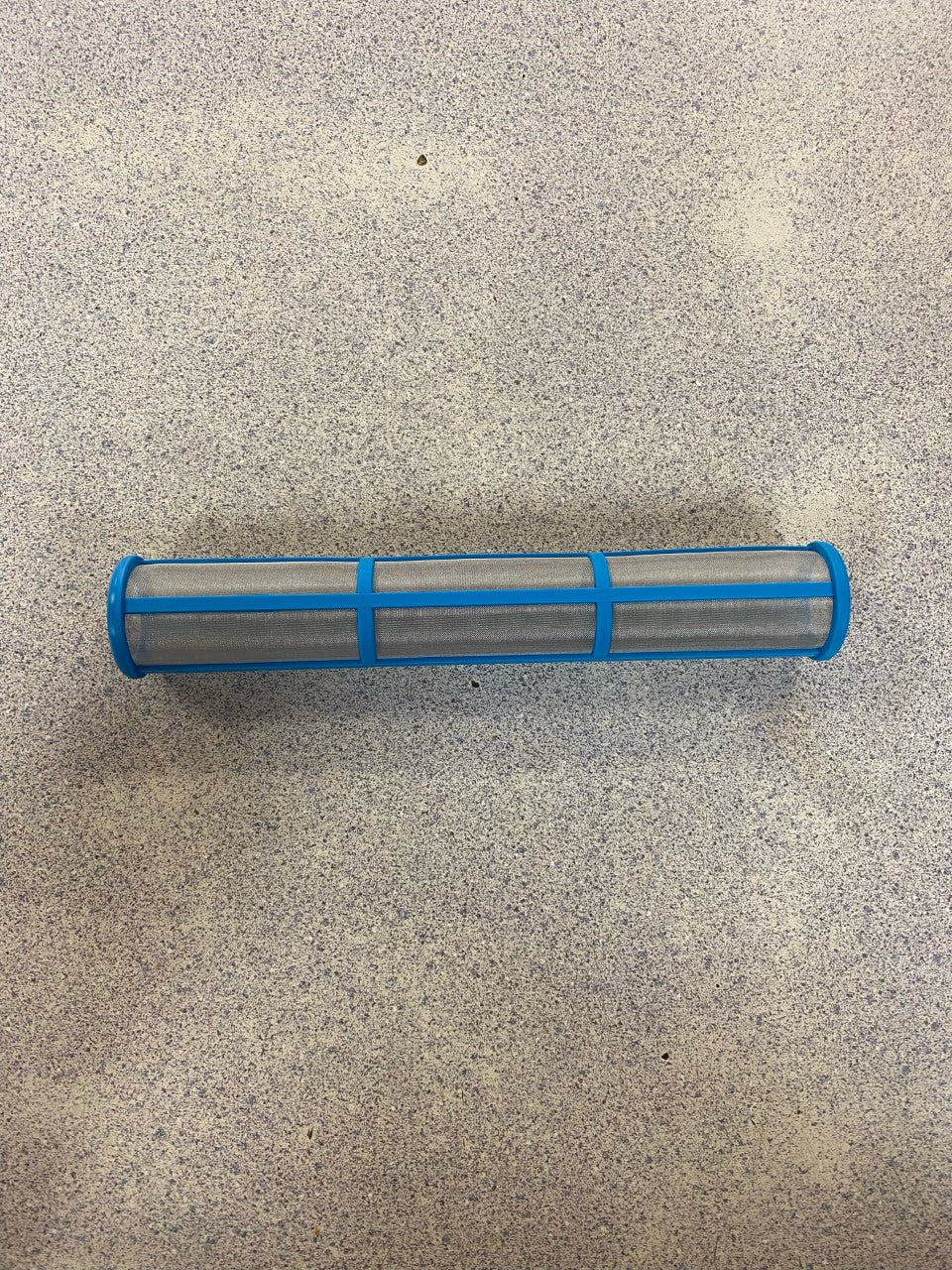 Bedford Outlet Filter, 100 Mesh, Long, Blue (14-2696)