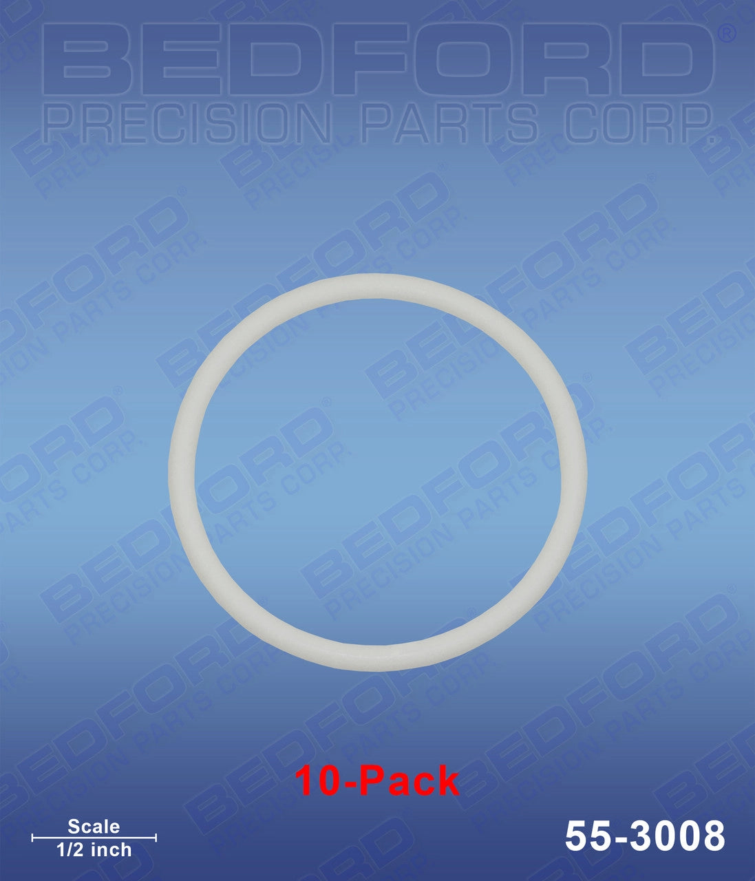 Bedford Teflon O-Rings: 10-Pack, 262-484 (55-3008)