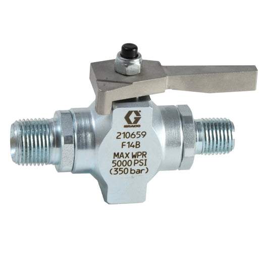 Graco 3/8 in. x 1/4 in. npt One Way Ball Valve (210659)