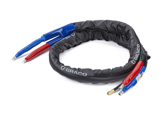 Graco 10 ft (3 m) Whip Hose with Xtreme-Wrap Scuff Guard and 1/4 in (6.3 mm) Inside Diameter (246050)