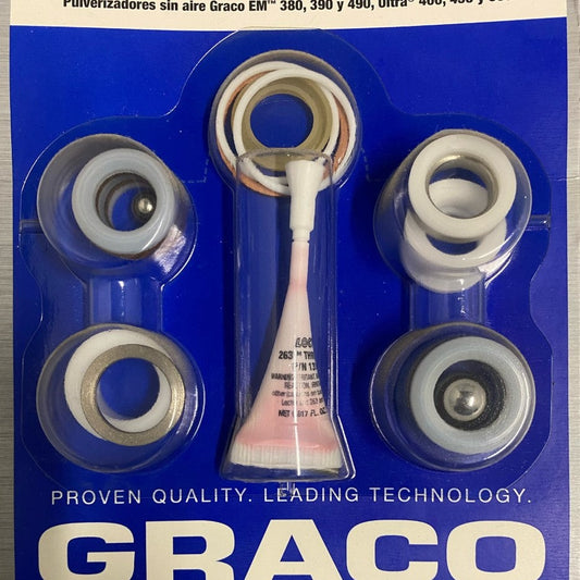 Graco Pump Repair Packing Kit for Airless Paint Spray Guns (222587)