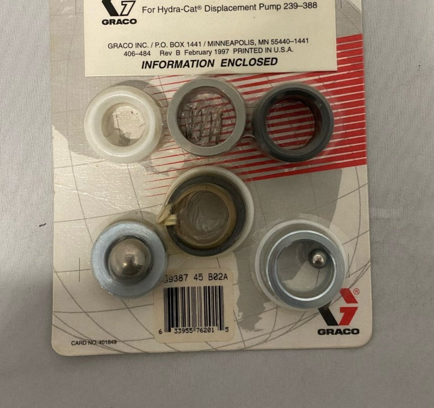 Graco Repair Kit for Hydra-Cat Displacement Pump (239387)